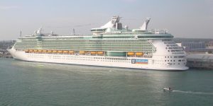 Royal Caribbean cruise ship Liberty of the Seas at sea