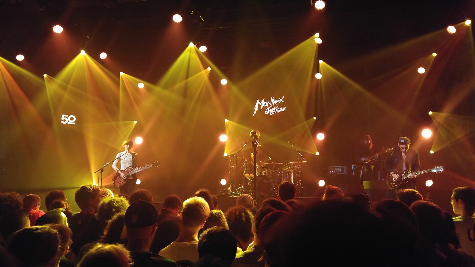 Daughter performing at the Montreux Jazz Festival.