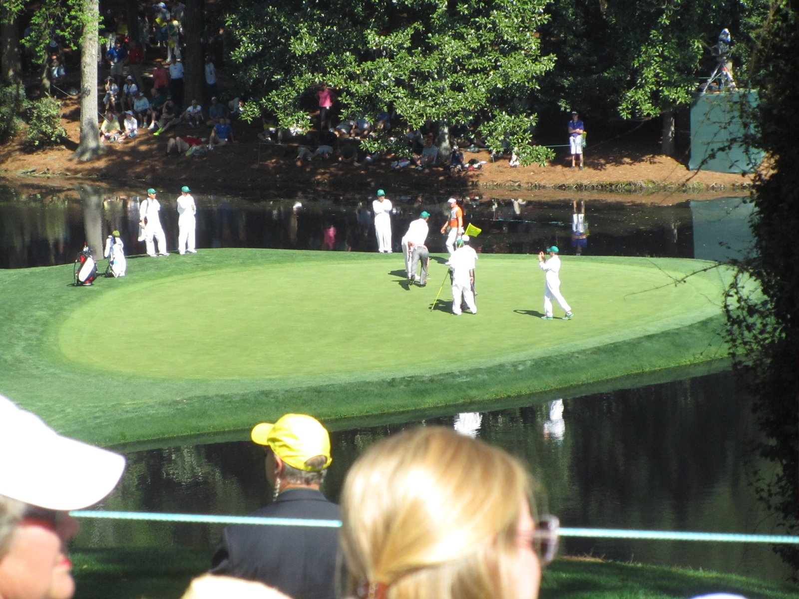 Practice rounds and the Par 3 Contest at the 2013 Masters Tournament at Augusta National.