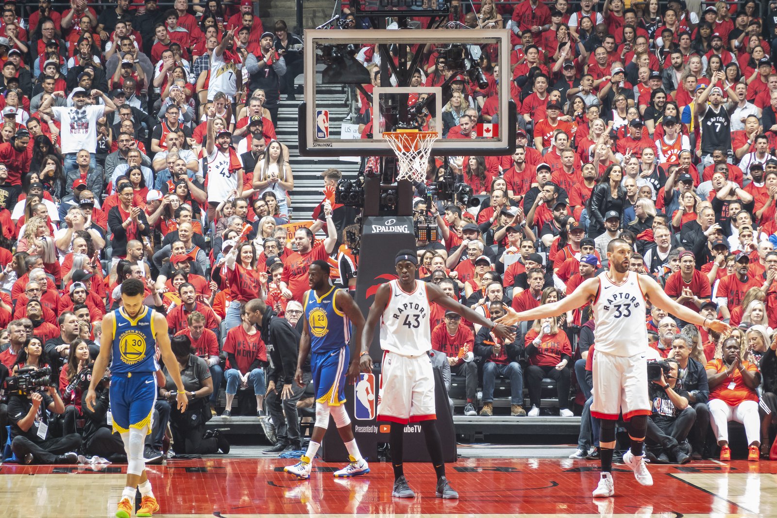 Game 2 of the 2019 NBA Finals.