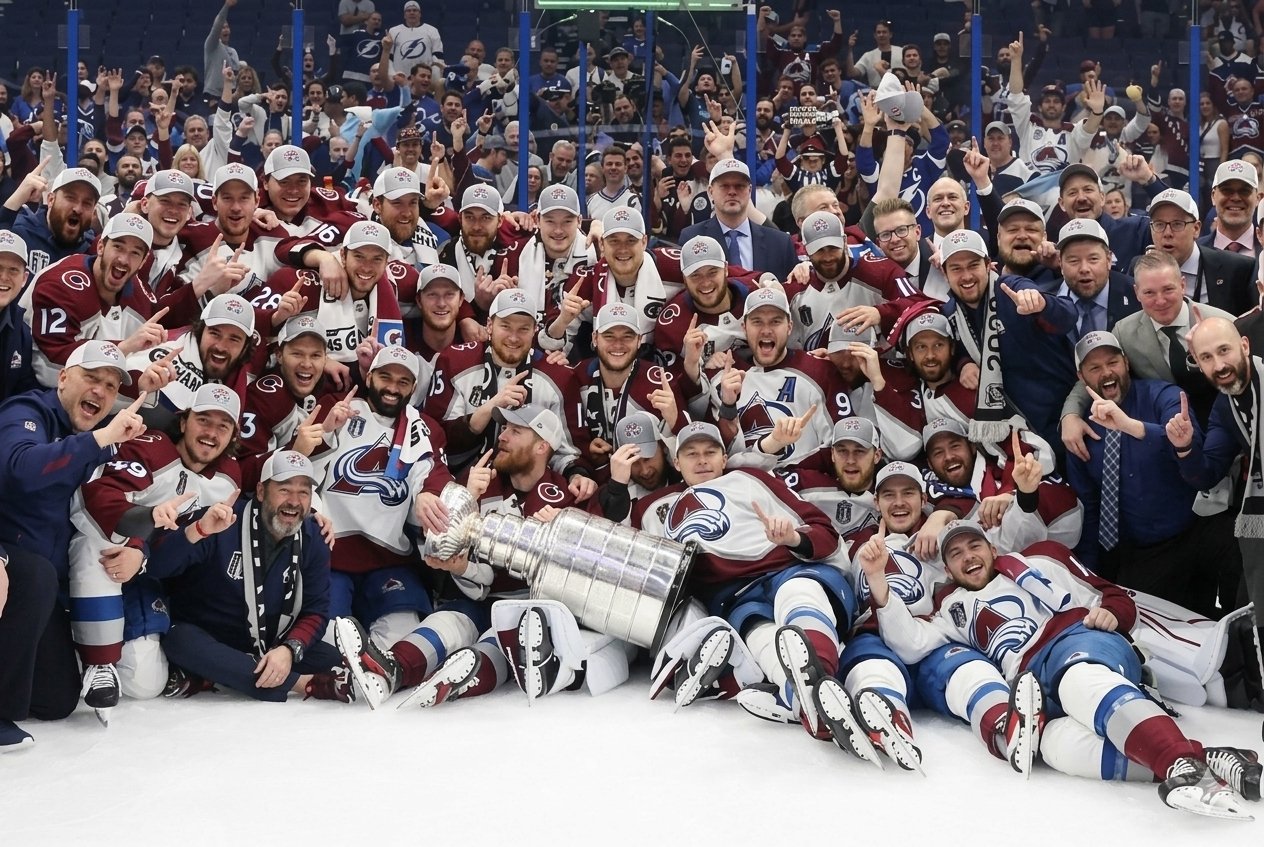 Action from the 2022 Stanley Cup Final.